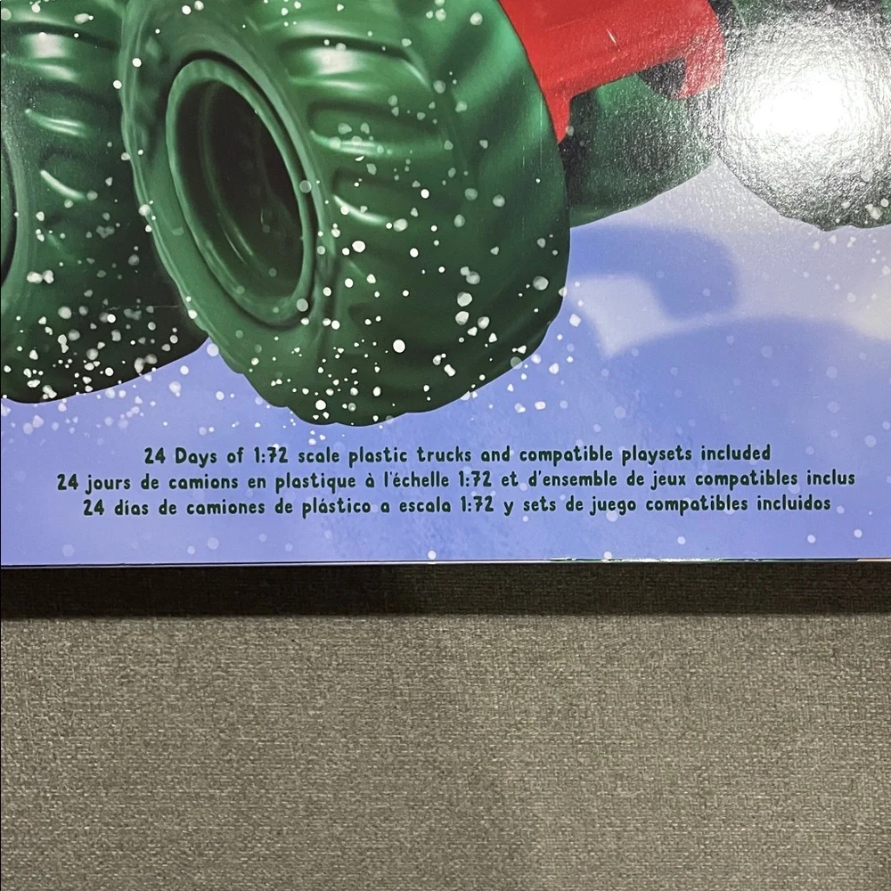 Monster Jam - Advent Calendar 2025 Holiday Series 1:72 Scale 24 pieces